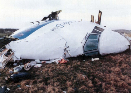 Pan Am Flight 103.