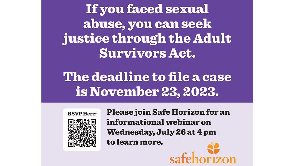 ECBAWM Partner Zoe Salzman to Speak at Adult Survivors Act Webinar